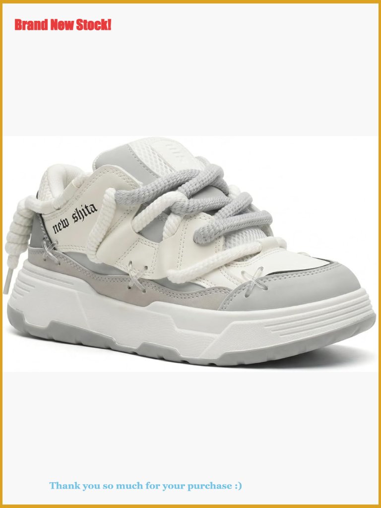 Chunky Platform Sneakers, Unisex Dad Shoes, Lightweight Breathable Athletic